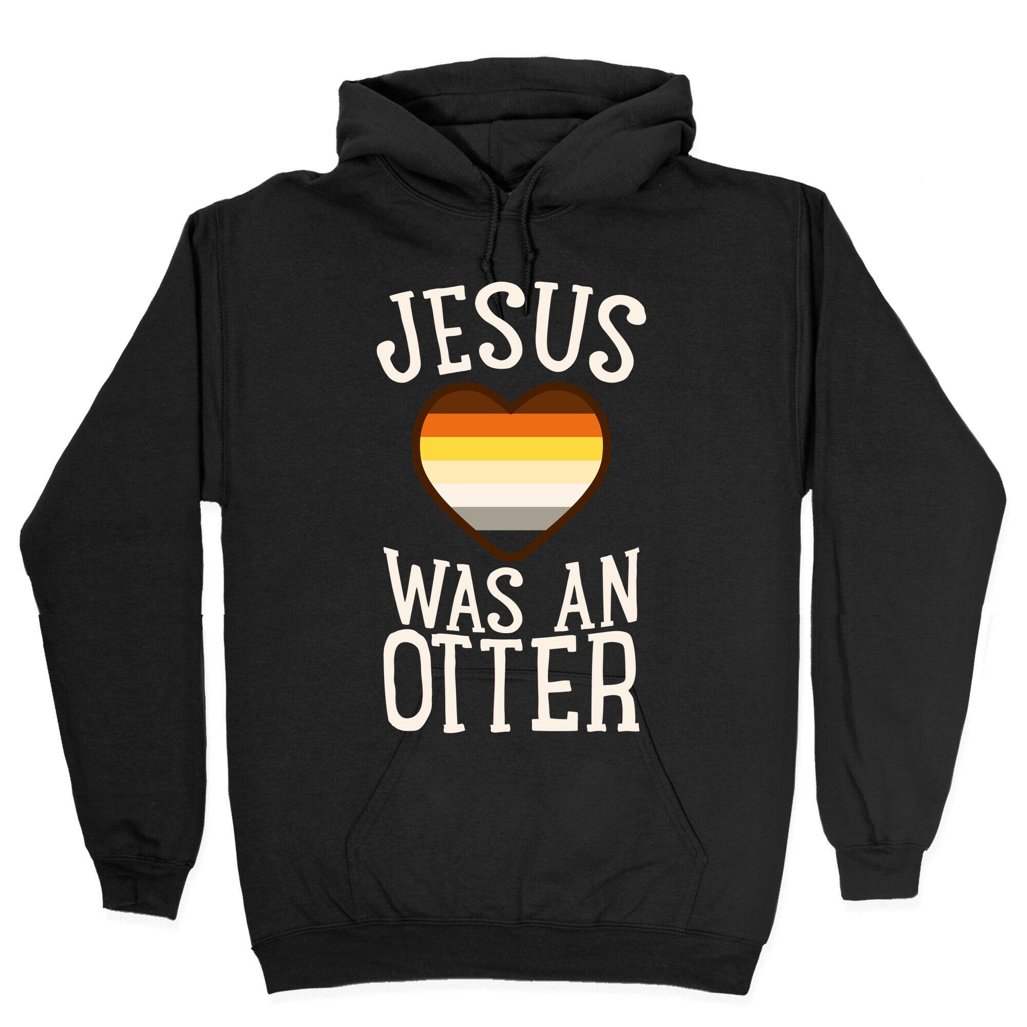 Jesus Was An Otter Hoodie